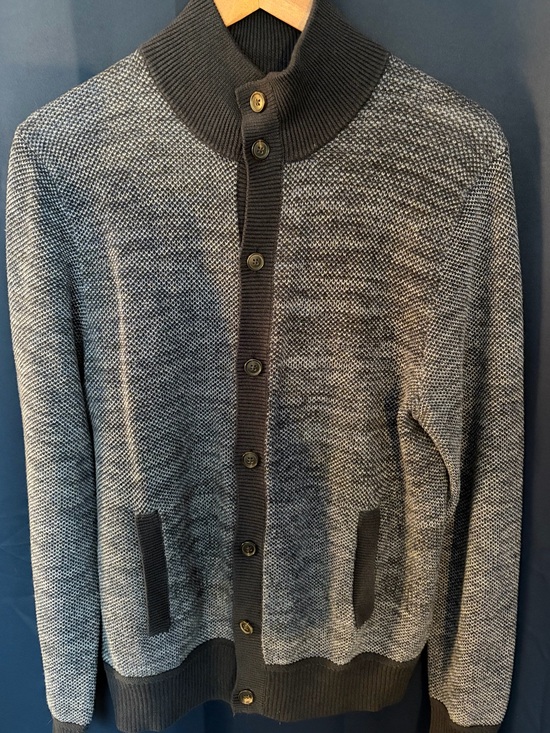 Brooks Brothers Other - Brooks Brothers Navy Cotton Cashmere Blend Cardigan - Men’s Size Medium